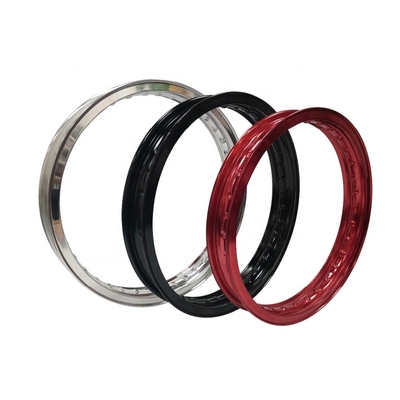 7116 Cerchiera anodizzata in lega nera, argento, rosso, verde, oro, giallo, viola
