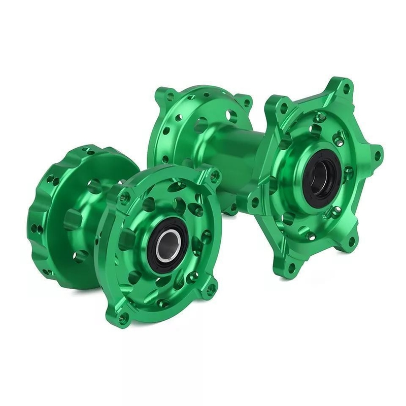 Motociclo CNC per ruote anteriori e posteriori Hub 36 fori Set completo per KX250 2006-2008 2019-2020 KX250F KX450F 2006-2018