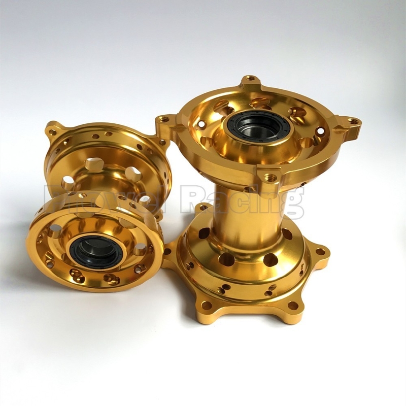 Centrali di ruote blu CNC Billet per motociclette per soluzioni di riparazione e sostituzione personalizzate