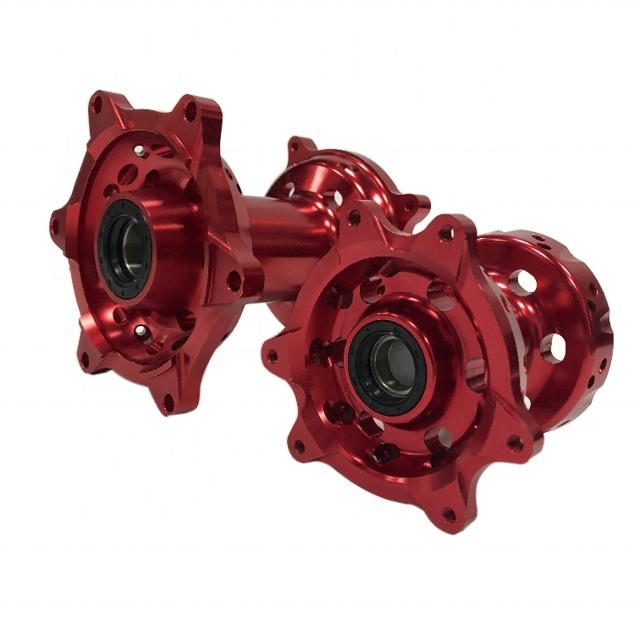 Lavorazione di nodi di ruote colorate CNC per CRF250R X 04-13 CRF450R X 02-12 11 10 09