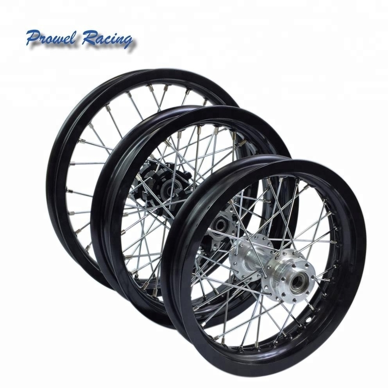 Complete motociclette dirt bike ruote Custom Made per il 2018 Hot Pit Bike Rim SIZE 1.60x14