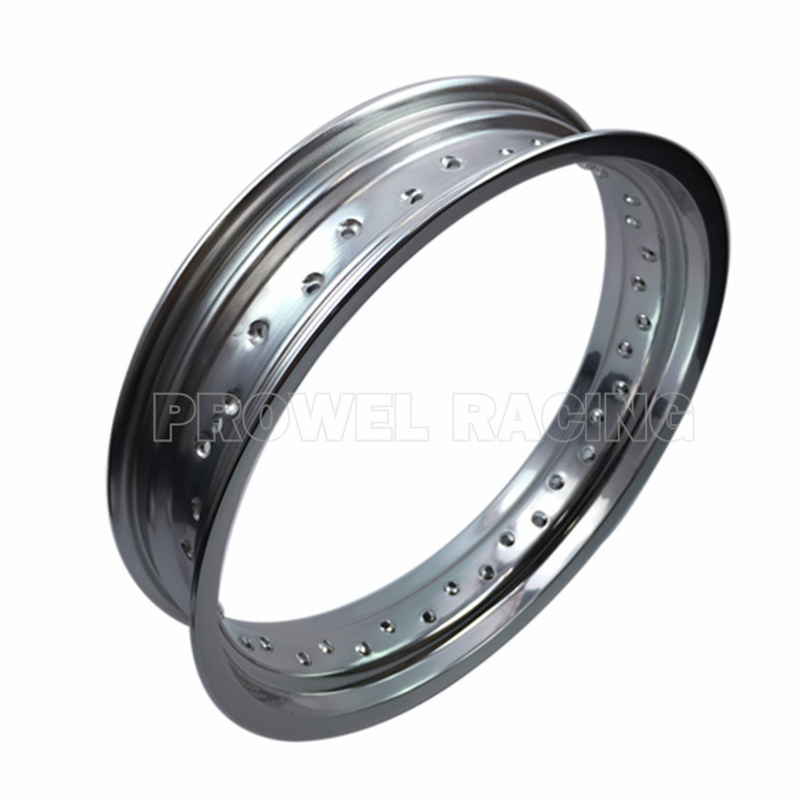 7116 T6 Cerchiera in lega di alluminio per Supermoto MT 3.50x18 in argento