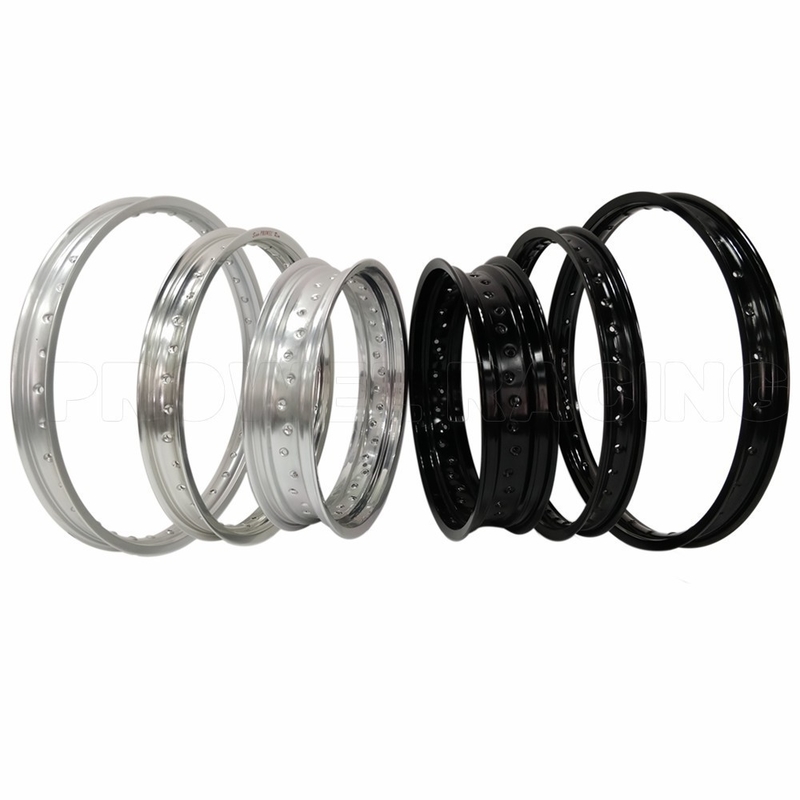 2.15X18 Cerchi di moto di lega di alluminio lucidare ruote MX per prestazioni migliorate