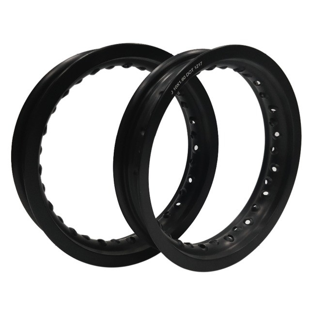 10&quot; 12&quot; 14&quot; Motociclette Ringi in nero brillante per motociclette per bambini