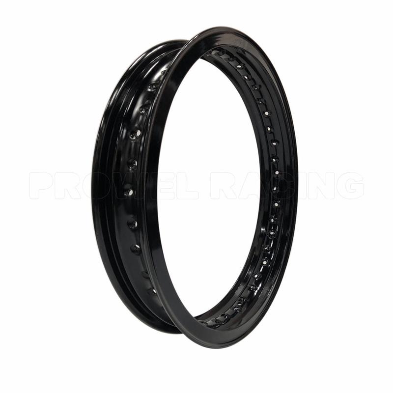 6061 T6 Anodizzato tipo H Vintage 2.50x17 Cerchiera in lega di motocicletta con anodizzazione