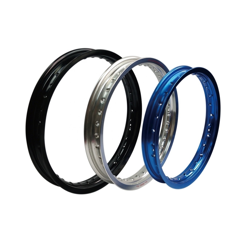 1.85 x 17&quot; Cerchiera di moto di lega di alluminio per sostituzione/riparazione offroad