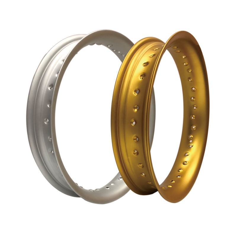 3.00 x 17 pollici di oro in lega di ruota 7116 T6 Scopo sostituire / riparazione